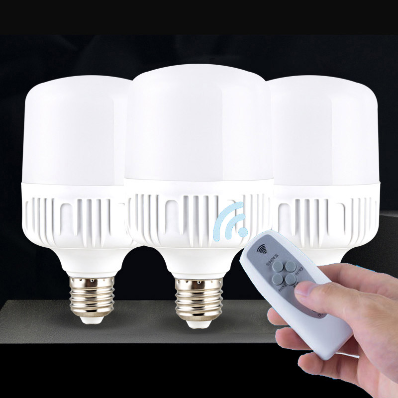 원격 디밍 슈퍼 밝은 현대 전구 Led 에너지 절약 3 밝기 타이밍 무선 적외선 침실 천장 조명
